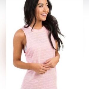 ZYIA Women’s Pink Knit Sleeveless Tank Top